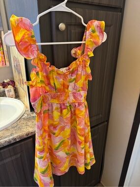 Floral Blu Pepper Dress